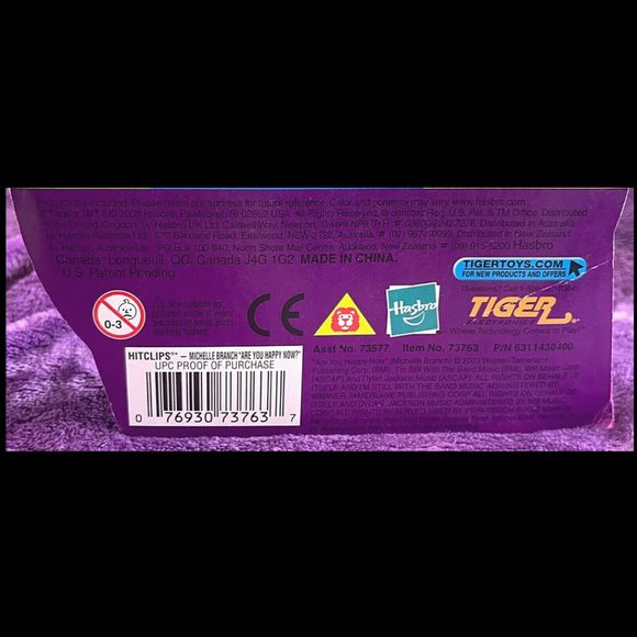 🆕 MICHELLE BRANCH Hit Clips Micro Music Disc ARE YOU HAPPY NOW? w/Case - Picture 4 of 4